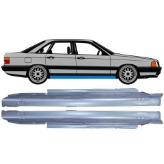 Pełny próg do Audi 100 C3 1982-1990 / Lewa+Prawa / Zestaw 6418