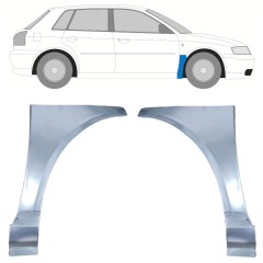 Reperaturka błotnika przedniego do Audi A3 8L 1996-2003 / Lewa+Prawa / Zestaw 11804