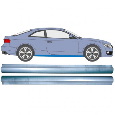 Reperaturka progu do Audi A5 S5 B8 2007-2016 / Lewa+Prawa / Lewa = Prawa (symetryczny) / Zestaw 12893