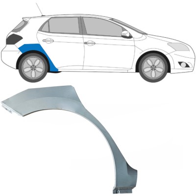 Reperaturka błotnika tylnego do Toyota Auris 2007-2012 / Prawa 16853