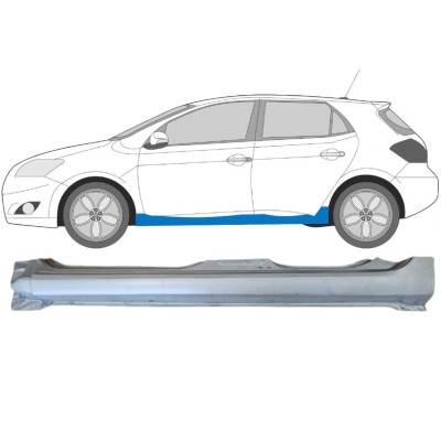 Pełny próg do Toyota Auris 2007-2012 / Lewa 15090