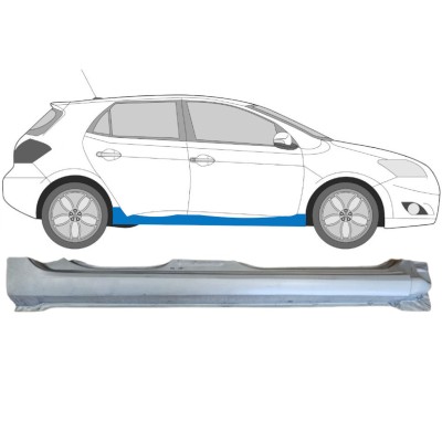 Pełny próg do Toyota Auris 2007-2012 / Prawa 15089