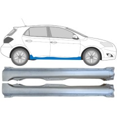 Pełny próg do Toyota Auris 2007-2012 / Lewa+Prawa / Zestaw 15091
