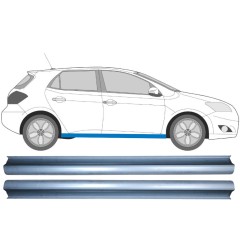 Reperaturka progu do Toyota Auris 2007-2012 / Lewa+Prawa / Zestaw 11379