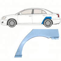 Reperaturka błotnika tylnego do Toyota Avensis 2003-2008 / Lewa 8375