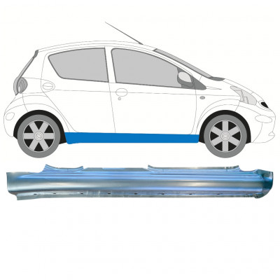 Reperaturka progu do Toyota Aygo 2005- / Prawa 11110