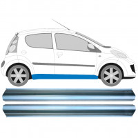 Reperaturka progu do Toyota Aygo 2005-2012 / Lewa+Prawa / Zestaw 6440