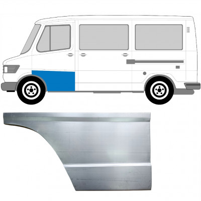 Reperaturka drzwi przednich wysoka do Mercedes T1 1977-1996 / Lewa 5225