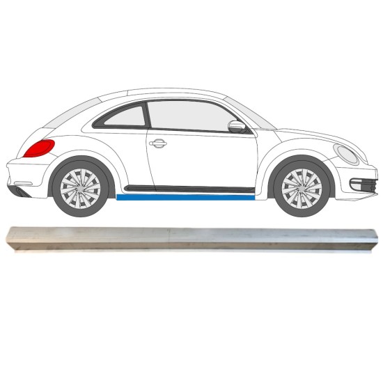 Reperaturka progu część dolna do Volkswagen Beetle 2011-2019 / Prawa 15095 Reperaturka progu część dolna do Volkswagen Beetle 2011-2019 / Prawa 15095