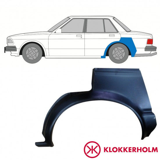 Reperaturka błotnika tylnego do Nissan Bluebird 1983-1990 / Lewa 10983