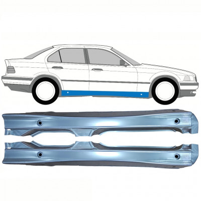 Pełny próg do BMW 3 E36 1990-2000 / Lewa+Prawa / Zestaw 10856