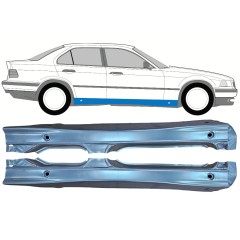 Pełny próg do BMW 3 E36 1990-2000 / Lewa+Prawa / Zestaw 11097