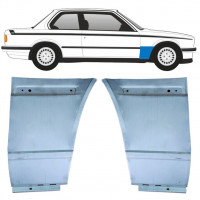 Reperaturka błotnika przedniego do BMW 3 E30 1982-1994 / Lewa+Prawa / Zestaw 11483