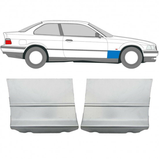 BMW E36 3 COUPE 1990-2000 REPERATURKA BŁOTNIKA PRZEDNIEGO / PARA