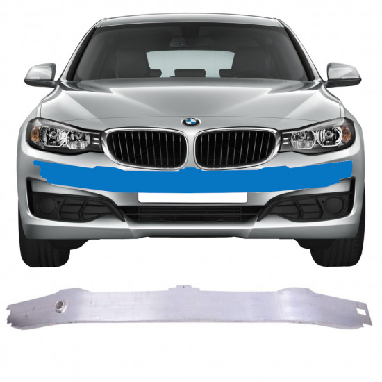 Wzmocnienie zderzaka przedniego / belka do BMW 3 Gran Turismo GT 2012- 5489