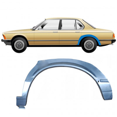 BMW 7 E23 1976-1986 REPERATURKA BŁOTNIKA TYLNEGO / LEWA STRONA