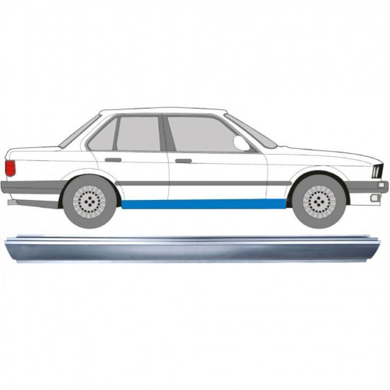 BMW 3 E30 1982-1994 REPERATURKA PROGU / PRAWA STRONA = LEWA STRONA