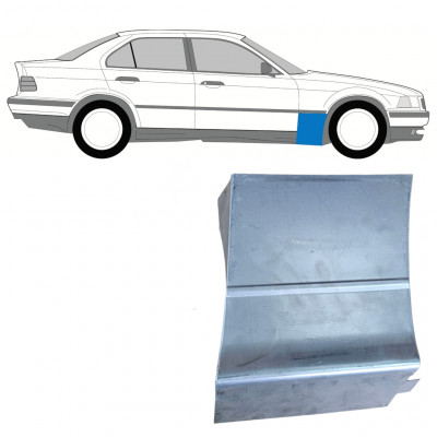 Reperaturka błotnika przedniego do BMW E36 3 Limo/ 1990-2000 / Prawa / COMBI 7811