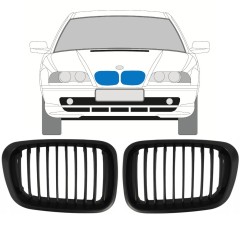 Grill do BMW 3 E46 1998-2006 / Lewa+Prawa / Zestaw 11128