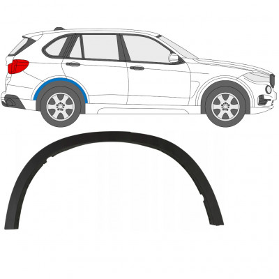 Listwa boczna błotnika tylnego do BMW X5 2013-2019 / Prawa 7654