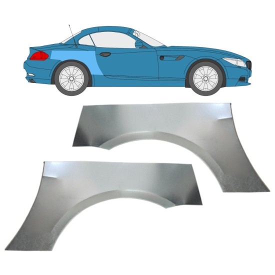 Reperaturka błotnika tylnego do BMW Z4 2009-2016 / Lewa+Prawa / Zestaw 16327