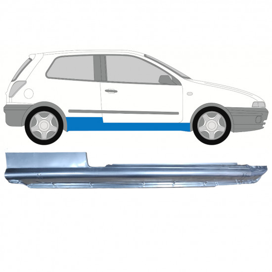 Reperaturka progu do Fiat Bravo 1995-2001 / Prawa 10985