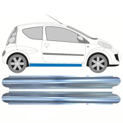 Reperaturka progu do Citroen C1 2005-2012 / Lewa+Prawa / Zestaw 10711