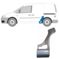 Reperaturka błotnika tylnego do Volkswagen Caddy 2004-2020 / Lewa 15163