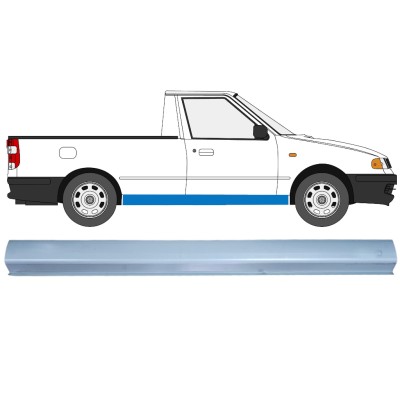 Reperaturka progu do Volkswagen Caddy 1995-2004 / Lewa = Prawa (symetryczny) / PICKUP 16185