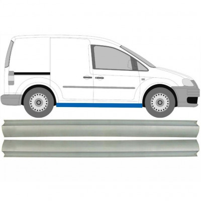 Reperaturka progu do VW Caddy 2004-2015 / Lewa = Prawa (symetryczny) / Zestaw 10485