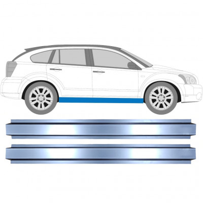 Reperaturka progu wewnętrzna do Dodge Caliber 2006-2013 / Lewa = Prawa (symetryczny) / Zestaw 10087