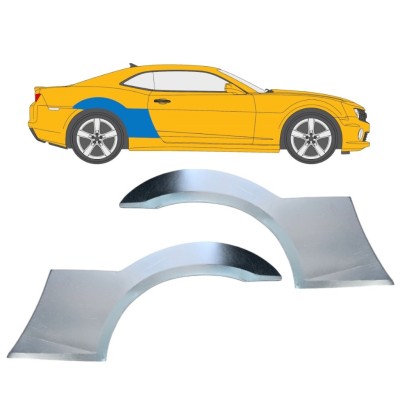 Reperaturka błotnika tylnego do Chevrolet Camaro 2009-2015 / Lewa+Prawa / Zestaw 16333