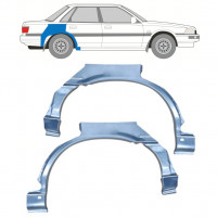 Reperaturka błotnika tylnego do Toyota Camry 1986-1991 / Lewa+Prawa / Zestaw 10996