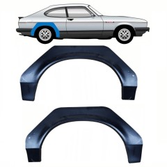 Reperaturka błotnika tylnego do Ford Capri 1974-1987 / Lewa+Prawa / Zestaw 11075