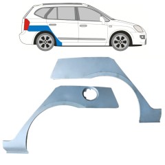 Reperaturka błotnika tylnego do Kia Carens 2006-2013 / Lewa+Prawa / Zestaw 16817