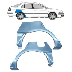 Reperaturka błotnika tylnego do Mitsubishi Carisma 1995-2004 / Lewa+Prawa / Zestaw 9228