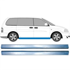 Reperaturka progu do Kia Carnival 1998-2006 / Lewa = Prawa (symetryczny) / Zestaw 10691