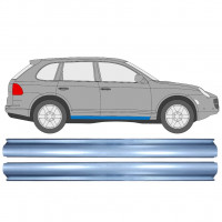 Reperaturka progu do Porsche Cayenne 2002-2010 / Lewa = Prawa (symetryczny) / Zestaw 10002