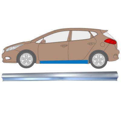 Reperaturka progu do Kia Ceed 2012-2018 / Lewa 14869