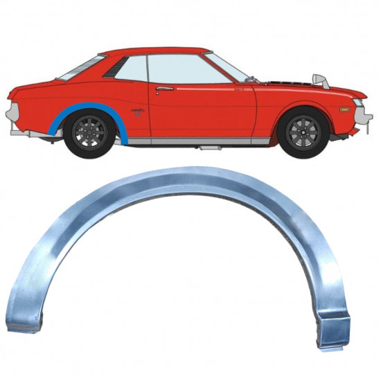 Reperaturka błotnika tylnego do Toyota Celica 1971-1978 / Prawa 11003