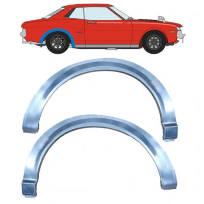 Reperaturka błotnika tylnego do Toyota Celica 1971-1978 / Lewa+Prawa / Zestaw 11005