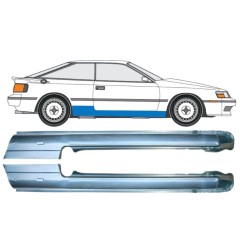 Pełny próg do Toyota Celica T16 1985-1989 / Lewa+Prawa / Zestaw 9712