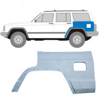 Reperaturka błotnika tylnego do Jeep Cherokee XJ 1984-2001 / Lewa 5256