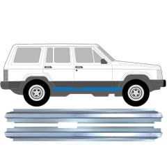 Reperaturka progu do Jeep Cherokee 1984-2001 / Lewa+Prawa / Zestaw 9240