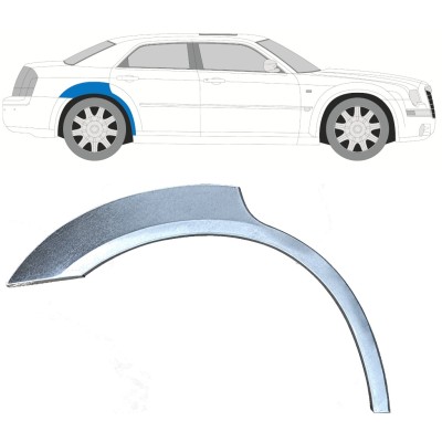 Reperaturka błotnika tylnego do Chrysler 300C 2004-2011 / Prawa 17205