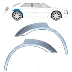 Reperaturka błotnika tylnego do Chrysler 300C 2004-2011 / Lewa+Prawa / Zestaw 17207