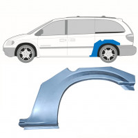 Reperaturka błotnika tylnego do Chrysler Grand Voyager 2000-2008 / Lewa 8612