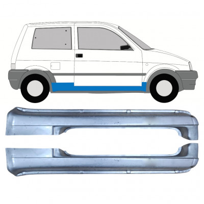 Reperaturka progu do Fiat Cinquecento 1991-1998 / Zestaw 11213