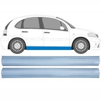 Reperaturka progu część dolna do Citroen C3 2002-2010 / Lewa+Prawa / Zestaw 16122
