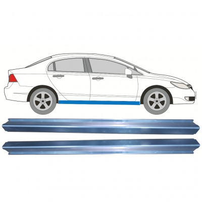 Reperaturka progu do Honda Civic 2005-2011 / Lewa+Prawa / Zestaw 11008